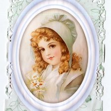 Схема вышивки «портрет»