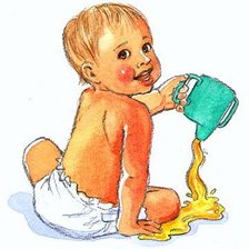 Схема вышивки «Малыш»