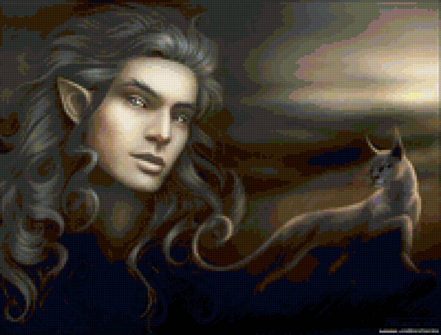 Эльф - эльф, фэнтези - предпросмотр