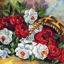 Корзина роз