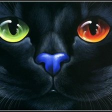 Схема вышивки «Эти глаза напротив»