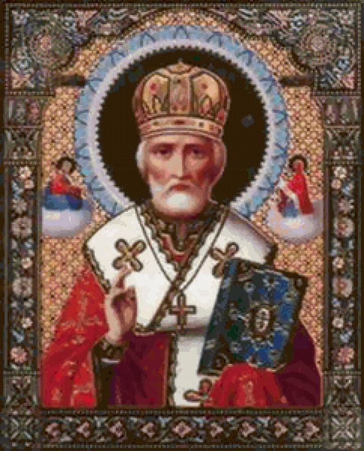 св. николай-угодник - икона чудотворная - предпросмотр