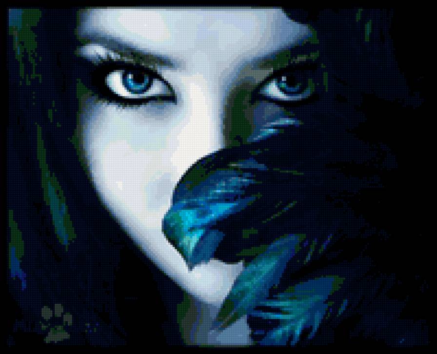 Глаза-зеркало души. - глаза, женская красота - предпросмотр