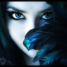 Схема вышивки «Глаза-зеркало души.»