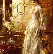 Схема вышивки «одиночество»