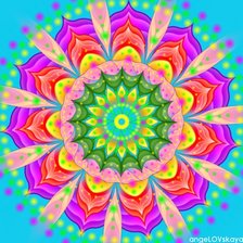 Схема вышивки «Мандала»
