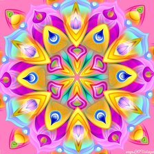 Схема вышивки «Мандала2»