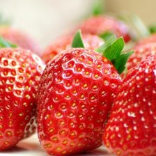 Схема вышивки «Клубника»