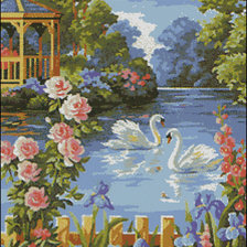 Схема вышивки «картина»