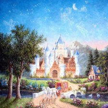 Схема вышивки «Серия "Пейзажи"»