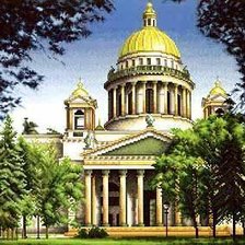 Схема вышивки «исаакивский собор»