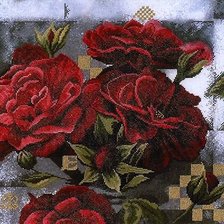 Схема вышивки «Розы»