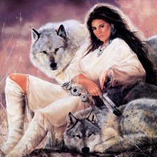 Схема вышивки «Серия "В индейском стиле"»