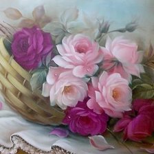 Схема вышивки «flowers»