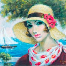 Схема вышивки «Ретро»