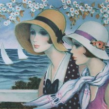 Схема вышивки «Ретро»