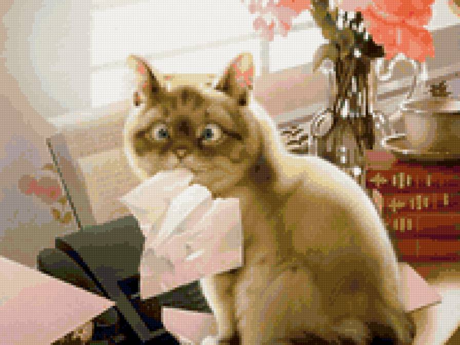 Котик - makoto muramatsu - предпросмотр