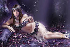 Схема вышивки «фея»