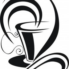 Схема вышивки «філіжанка кави»