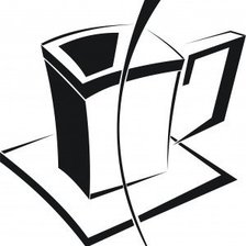 Схема вышивки «філіжанка кави»