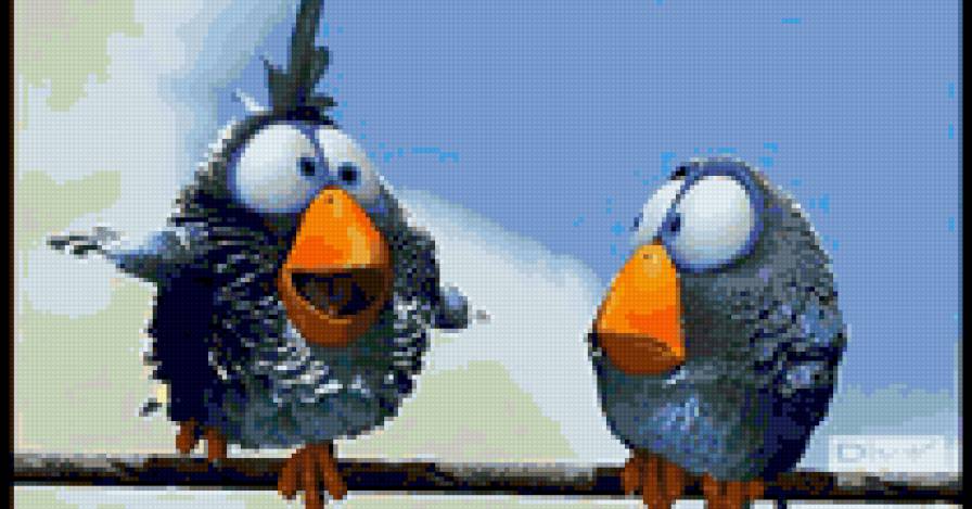 воробьи - мультфильм - предпросмотр