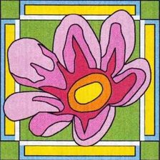 Схема вышивки «ЦВЕТОК»