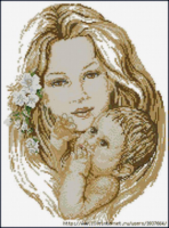 Мама - портрет, мама - предпросмотр