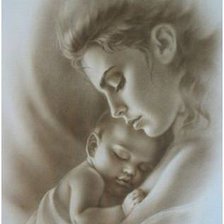 Схема вышивки «Женщина»