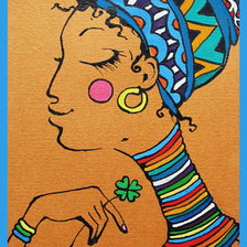 Схема вышивки «нифер»