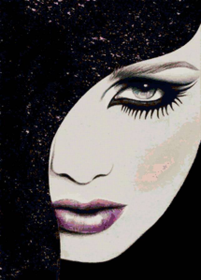 девушка - люди, портрет, лицо, образ, девушки, женщина, взгляд, гламур - предпросмотр