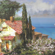 Схема вышивки «Морская тема Милюков Александр»