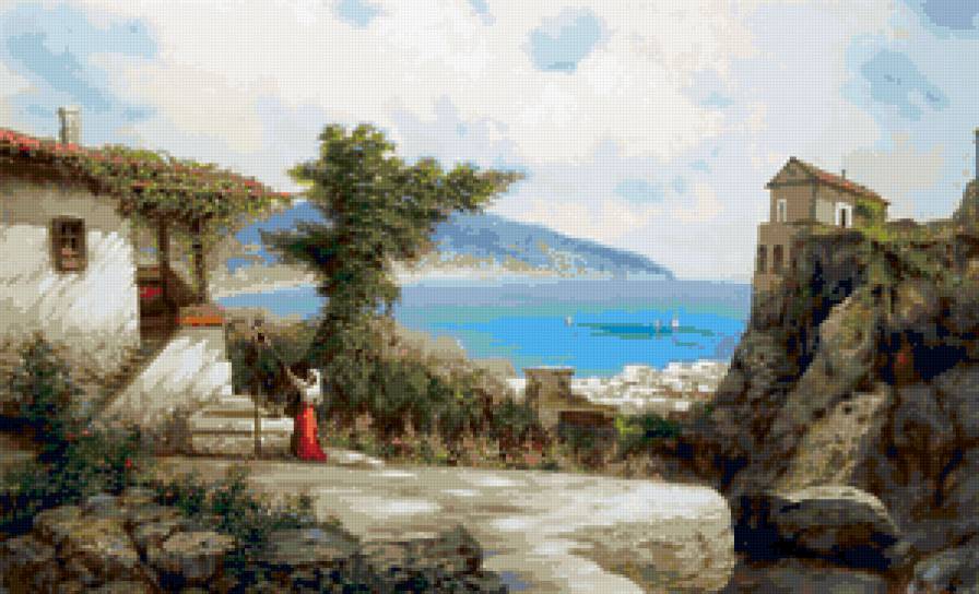 Морская тема Милюков Александр - пейзаж, море - предпросмотр