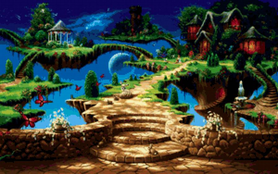 сказка - сказочные домики, фэнтези - предпросмотр