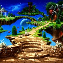 Схема вышивки «сказка»