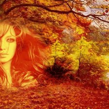 девушка-осень