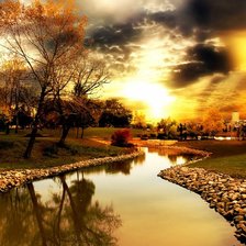 Схема вышивки «осень»