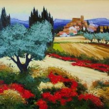 Схема вышивки «Летний денек»