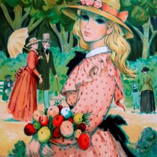 Схема вышивки «Ретро»