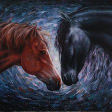 Схема вышивки «вірність»