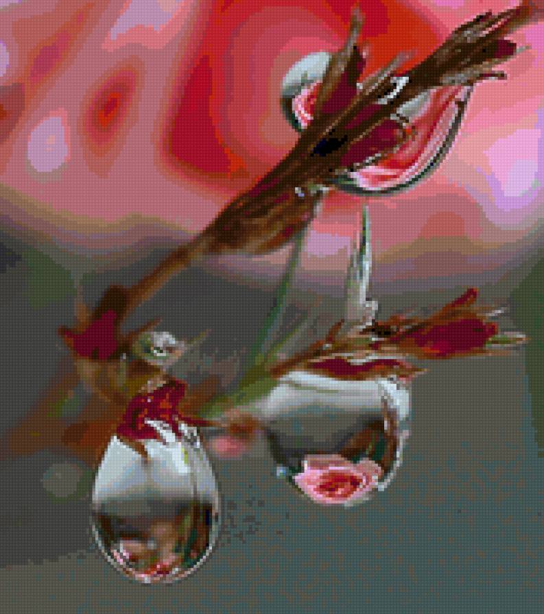 каплі роси - роса, природа - предпросмотр