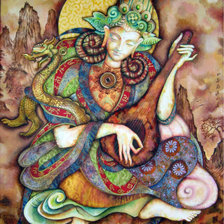 Схема вышивки «Индийские напевы»