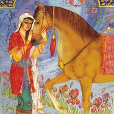 Схема вышивки «Арабская сказка»