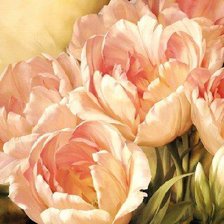 Схема вышивки «Нежные тюльпаны»