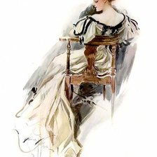 Схема вышивки «Серия "Портрет"»