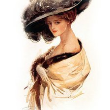 Схема вышивки «Серия "Портрет"»