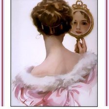 Схема вышивки «Серия "Портрет"»