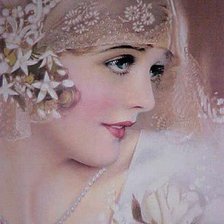 Схема вышивки «Серия "Портрет"»