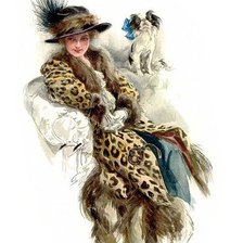 Схема вышивки «Серия "Портрет"»