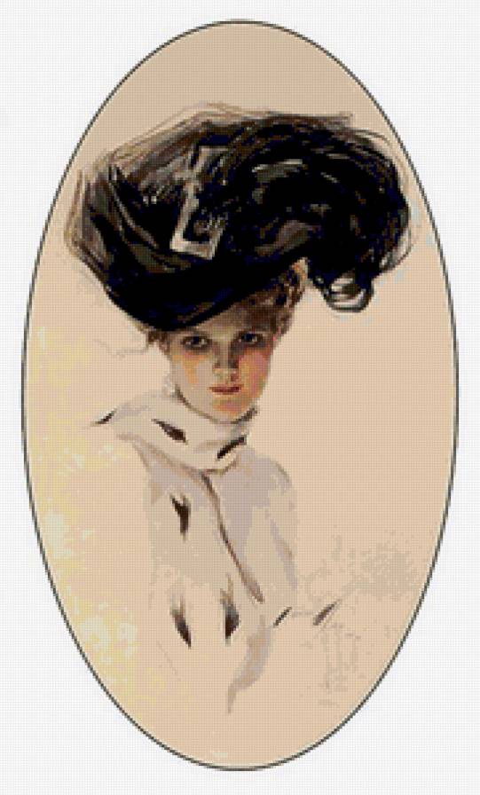 Серия "Портрет" - девушка - предпросмотр