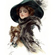 Схема вышивки «Серия "Портрет"»